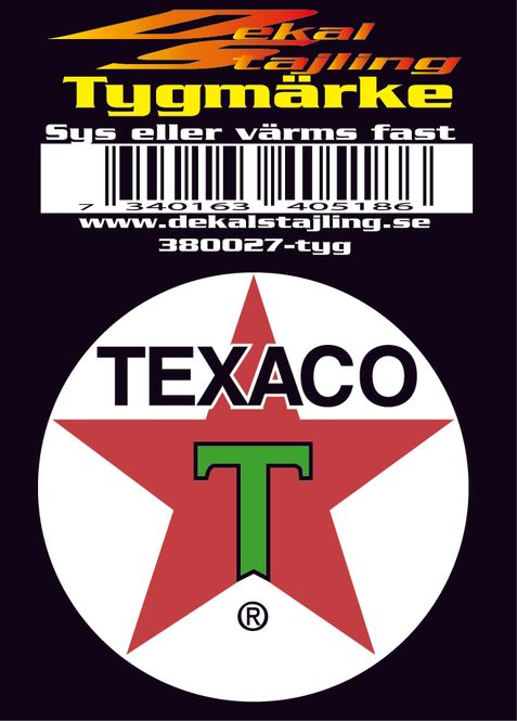 Huvudbild Texaco tyg